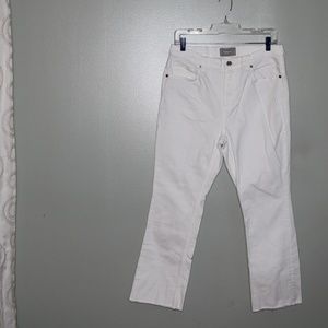 everlane women regular jeans size 31 white